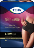 Tena Silhouette Plus | Incontinence Pants | High Waist Creme | Large | 6 Packs of 8