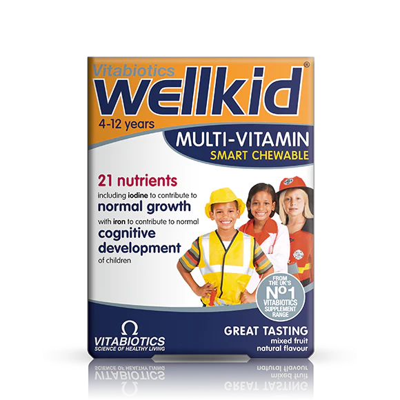 Vitabiotics Wellkid Smart Chewable (30 Tablets)