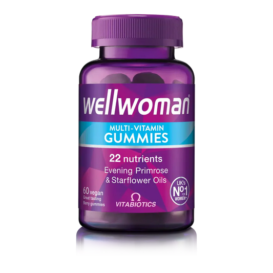 Vitabiotics Wellwoman Multi-Vitamin Gummies (60 Pack) - 20-Day Supply