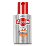 Alpecin Tuning Shampoo 3x 200ml | Preserves Natural Hair Colour and Supports Natural Hair Growth | Dark Caffeine Shampoo to Cover Early Grey Hairs | Hair Care for Men Made in Germany