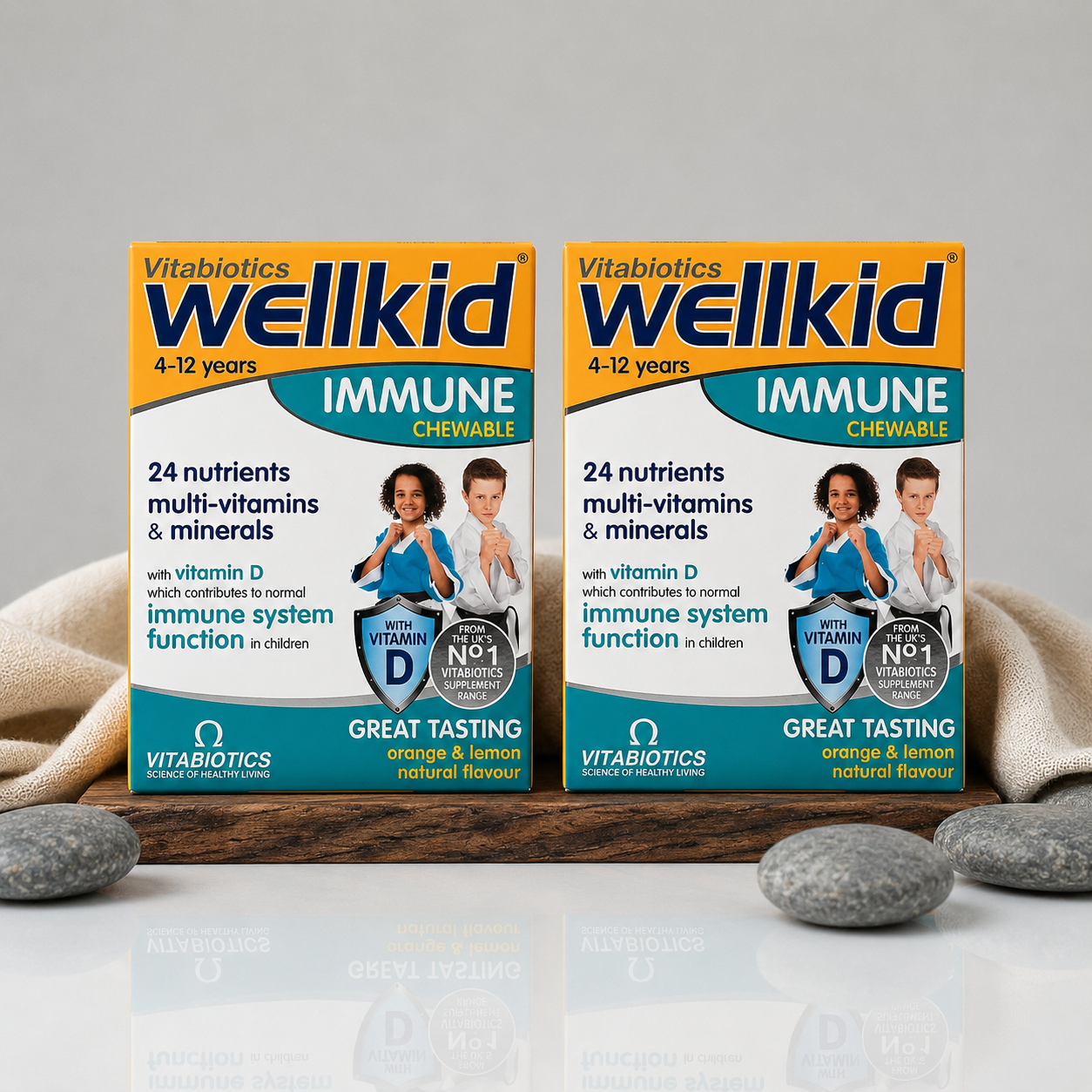 Vitabiotics Wellkid Immune Chewable (30 Tablets)