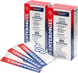ENTEROSGEL Traveller’s Diarrhoea & IBS Relief On-The-Go, Diarrhoea & Stomach Pain Relief, Bloating & Trapped Wind Relief - Treats Root Causes, Suitable for Children 0+ & Adults, 1 Pack of 10 sachets