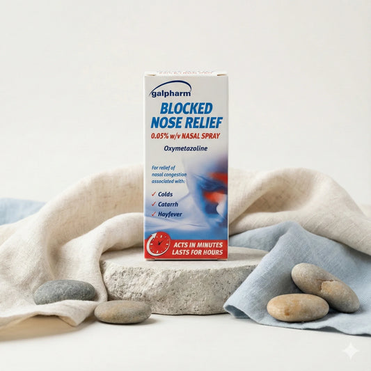 Galpharm Nasal Decongestant Spray (15ml) - Fast Relief for Blocked Noses