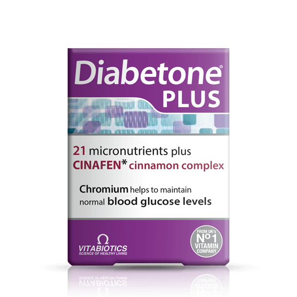 Vitabiotics Diabetone Plus - Blood Glucose & Nutrient Support