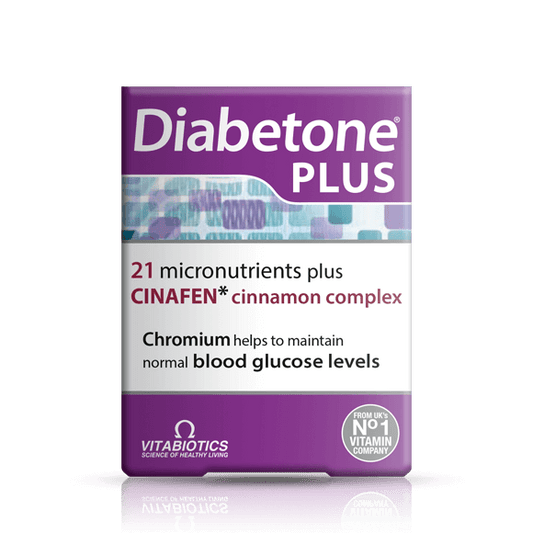 Vitabiotics Diabetone Plus - Blood Glucose & Nutrient Support