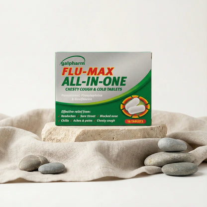 Galpharm Flu Max All-in-One Cold & Cough Tablets (16 Tabs)