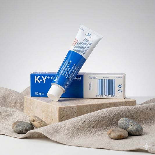 K-Y Jelly 82g Sterile Tube | Water-Based Personal Lubricant Pack of 3