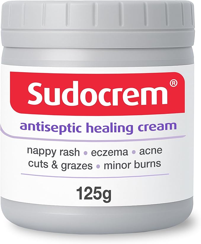 Sudocrem Antiseptic Healing Cream (125g) - For Nappy Rash, Eczema & Cuts