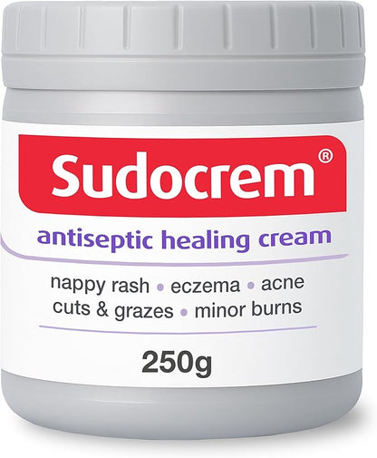 Sudocrem Antiseptic Healing Cream (250g) - For Nappy Rash, Eczema & Cuts