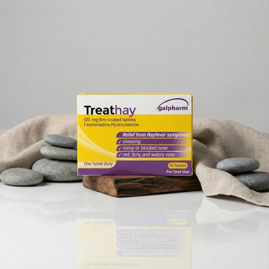 Treathay Hay Fever & Allergy Relief 120mg Tablets (30 Pack) - Non-Drowsy