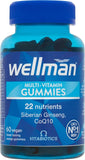 Vitabiotics Wellman Multi-Vitamin Gummies (60 Pack) - Energy & Immune Support