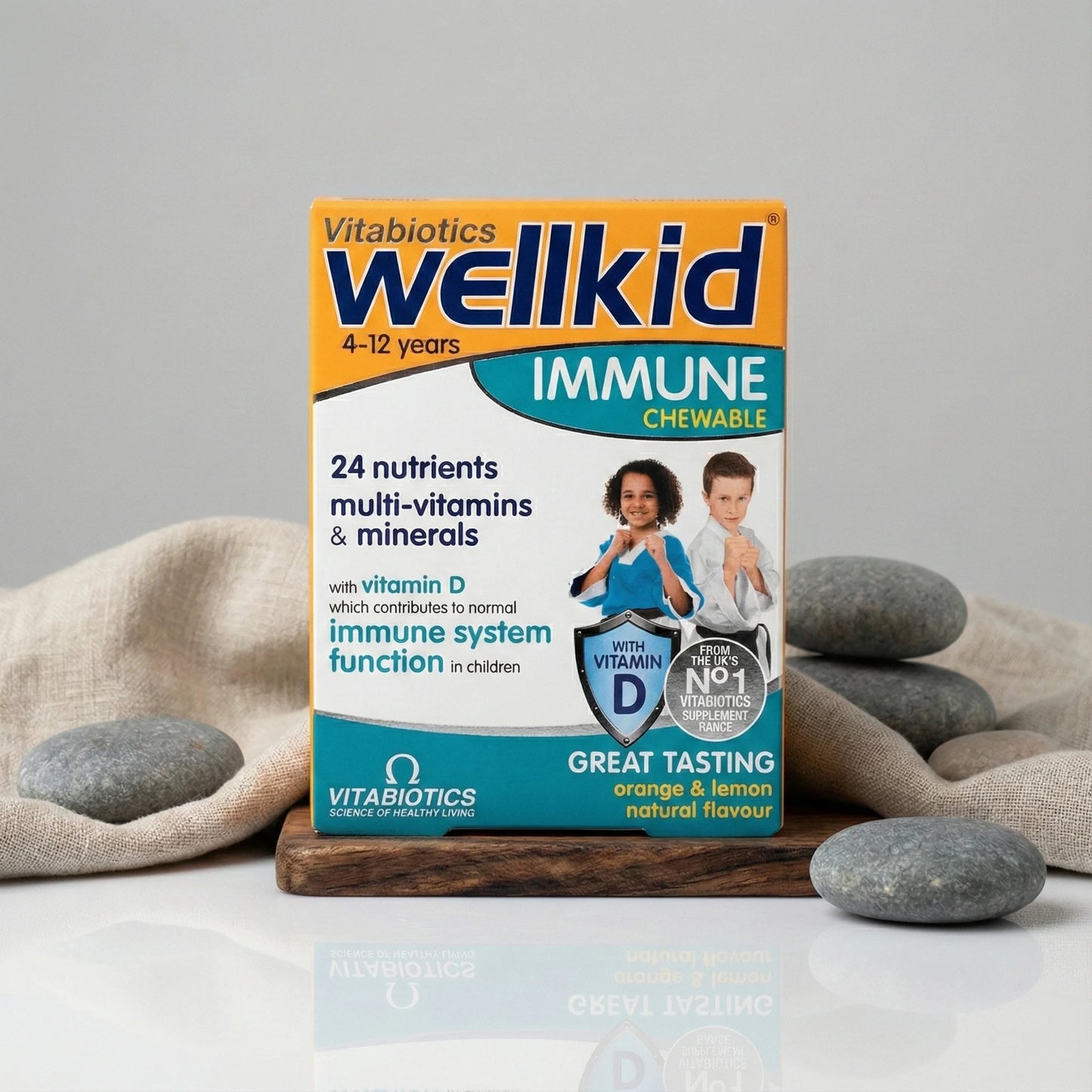 Vitabiotics Wellkid Immune Chewable (30 Tablets)
