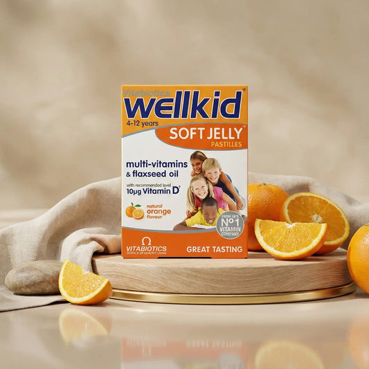 Vitabiotics Wellkid Soft Jelly Orange (30 Pastilles)