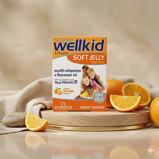 Vitabiotics Wellkid Soft Jelly Orange (30 Pastilles)