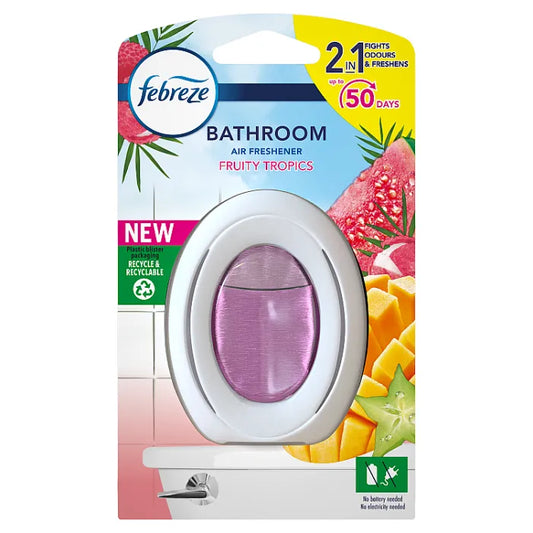 Febreze Bathroom Continuous Air Freshener Fruity Tropics 1 Count