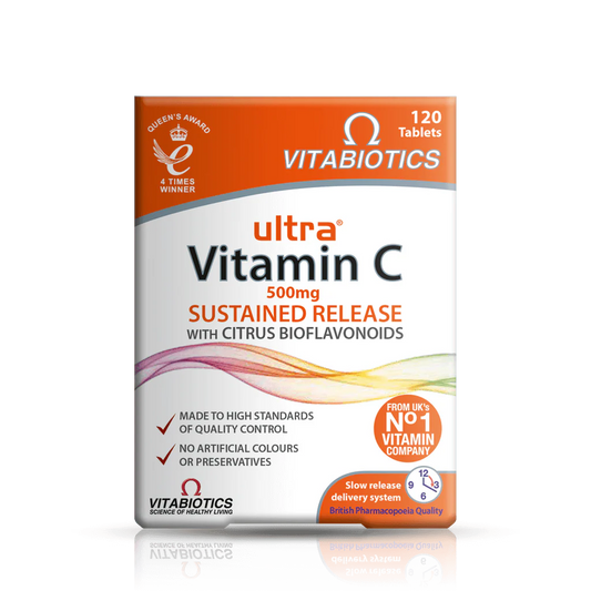Vitamin C Tablets with Bioflavonoids - 120 Tablets